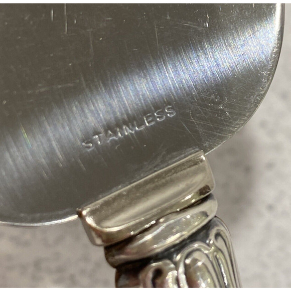 Vintage Silverplated Flatware Hostess Cake Pie or Dessert Server Art Nouveau - Picture 6 of 7